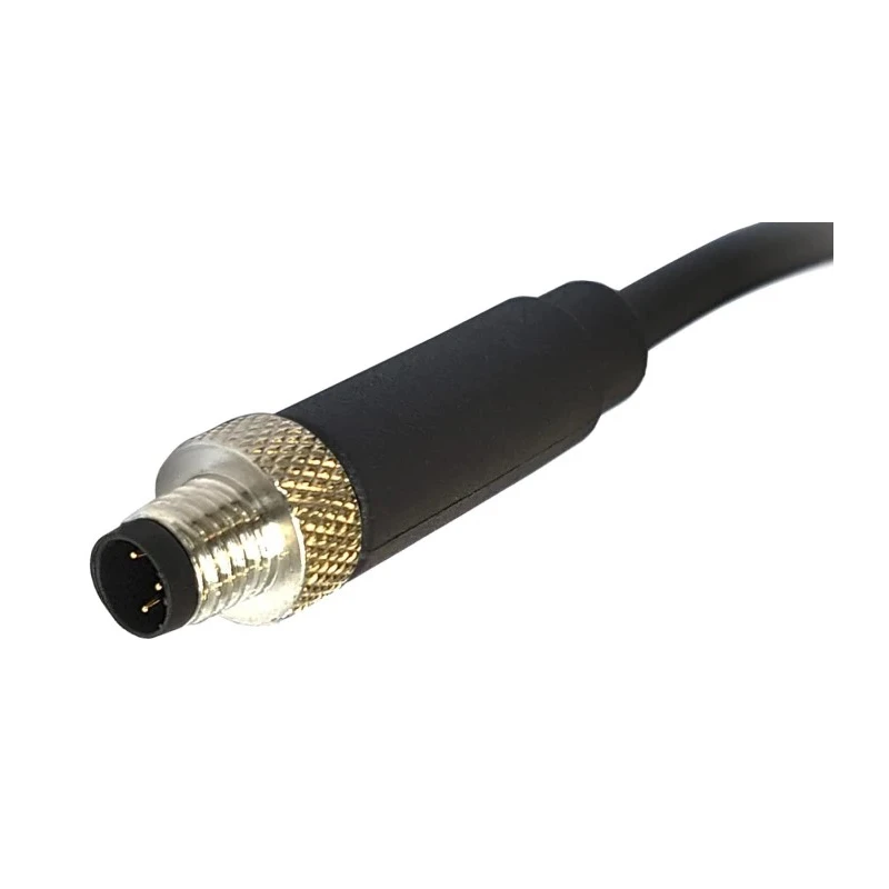 Bulgin Male Straight to Unterminated 5-Way Free End Sensor Actuator Cable 30V 1 m PXPPVC08FIM05BCL010PVC