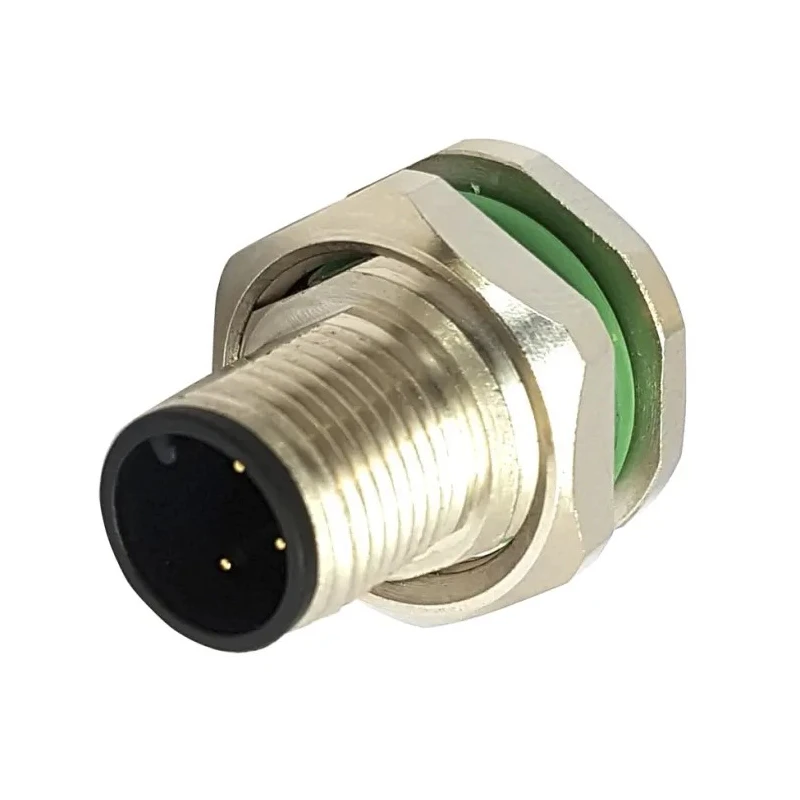 Bulgin Circular Connector 5 Contacts Rear M12 Socket Male IP67 Buccaneer M12 Series PXMBNI12RPM05APCM16