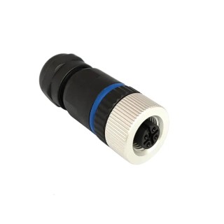 Bulgin Buccaneer M12 Circular Connector, 5 Contacts, Panel Mount, Socket Female, IP67, 60V, 4A PXPPAM12FBF05ASTPG9