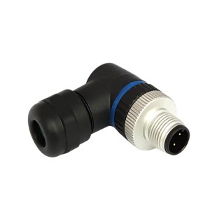 Bulgin Circular Connector, 8 Contacts, Panel Mount, M12 Connector, Plug, Male, IP67, Buccaneer M12 Series PXPPAM12RAM08ASTPG9