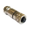 Bulgin Industrial Circular Connector Panel Mount Socket Female 8 Contacts M12, 30V, 2A, IP67 PXMBNI12FBF08ASCPG9