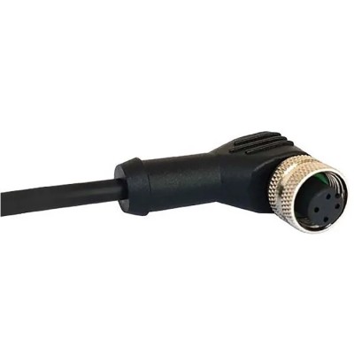 Bulgin Female 8 Way Right Angle to 8 Way Unterminated Sensor Actuator Cable 30V Polyurethane Jacket 1m PXPPVC12RAF08ACL010PVC