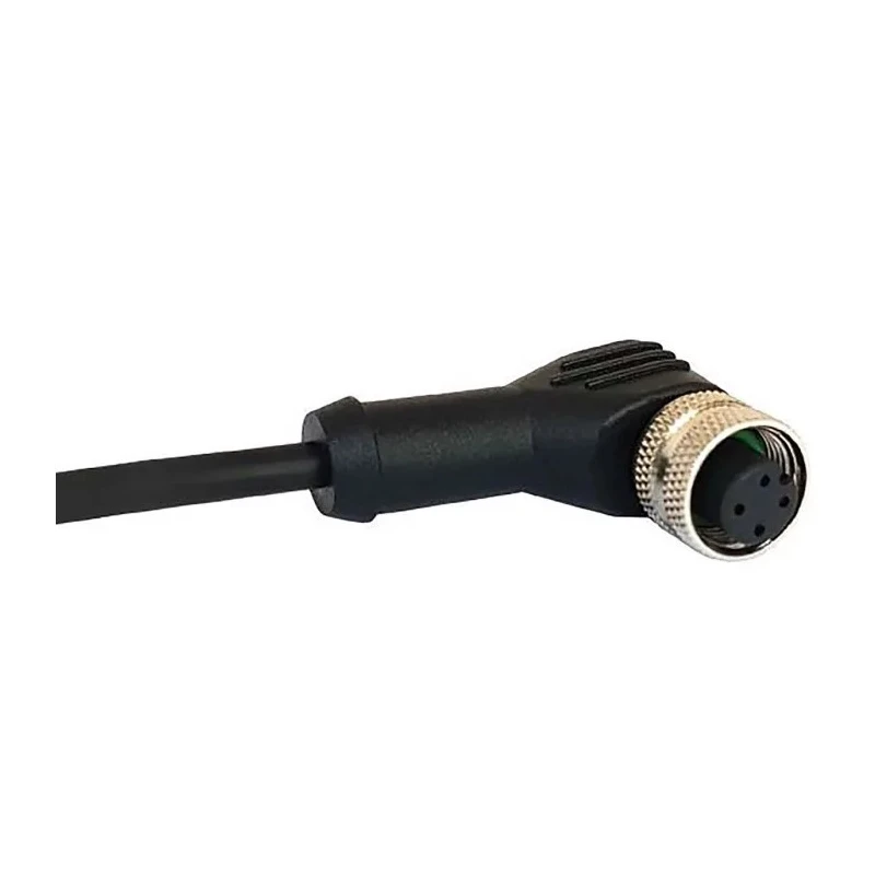 Bulgin Female 8 Way Right Angle to 8 Way Unterminated Sensor Actuator Cable 30V Polyurethane Jacket 1m PXPPVC12RAF08ACL010PVC