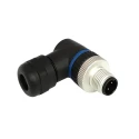 Bulgin Circular Connector, 5 Contacts, Panel Mount, M12 Connector, Plug, Male, IP67, Buccaneer M12 Series PXPPAM12RAM05ASTPG9