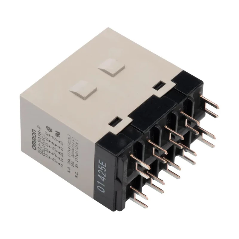 Omron PCB Power Relay 24V DC Coil, 25A Switching Current, 3PST-NO, SPST-NC G7J-3A1B-P DC24