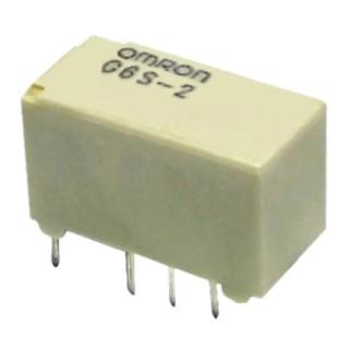 Omron PCB Signal Relay 9V DC Coil 2A DPDT 9.2x7.3x14.8 mm G6S-2-Y DC9