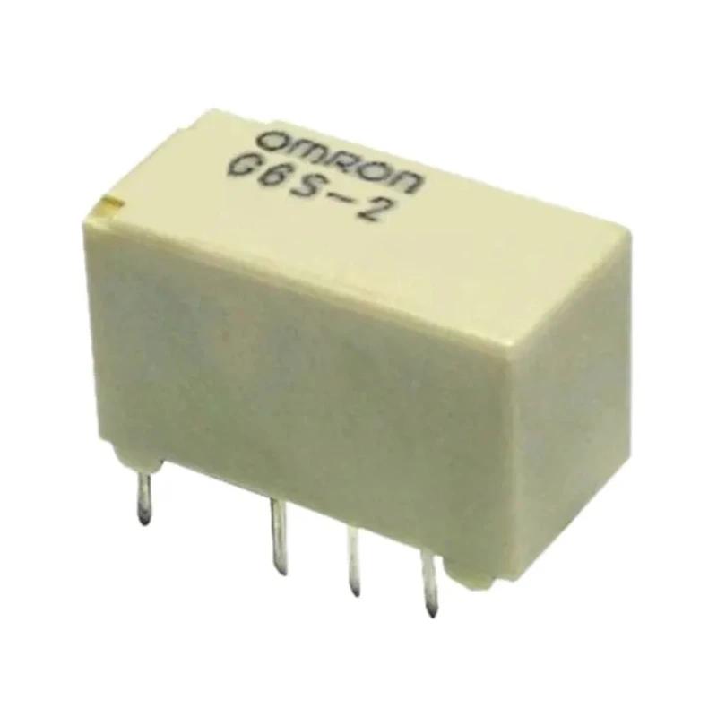 Omron PCB Signal Relay 9V DC Coil 2A DPDT 9.2x7.3x14.8 mm G6S-2-Y DC9