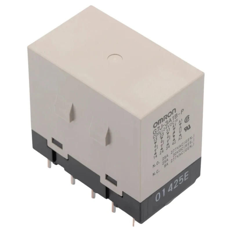 Omron PCB Power Relay 24V DC Coil Voltage 25A Switching Current 3PST-NO SPST-NC G7J-3A1B-P 24VDC