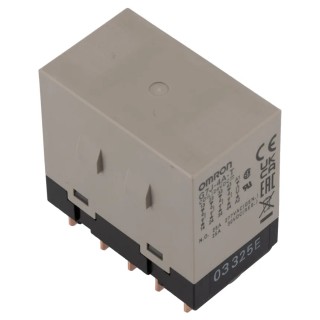 Omron Panel Power Relay 240V Coil 25A Switching Current 4 NO Contacts G7J-4A-T DC24