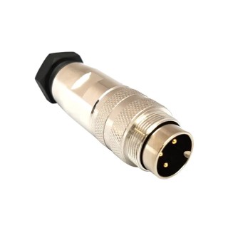 Bulgin Buccaneer M16 Series Circular Connector 6 Contacts Panel Mount Plug Male 125V 5A IP67 PXMBNI16FIM06ASCPG9