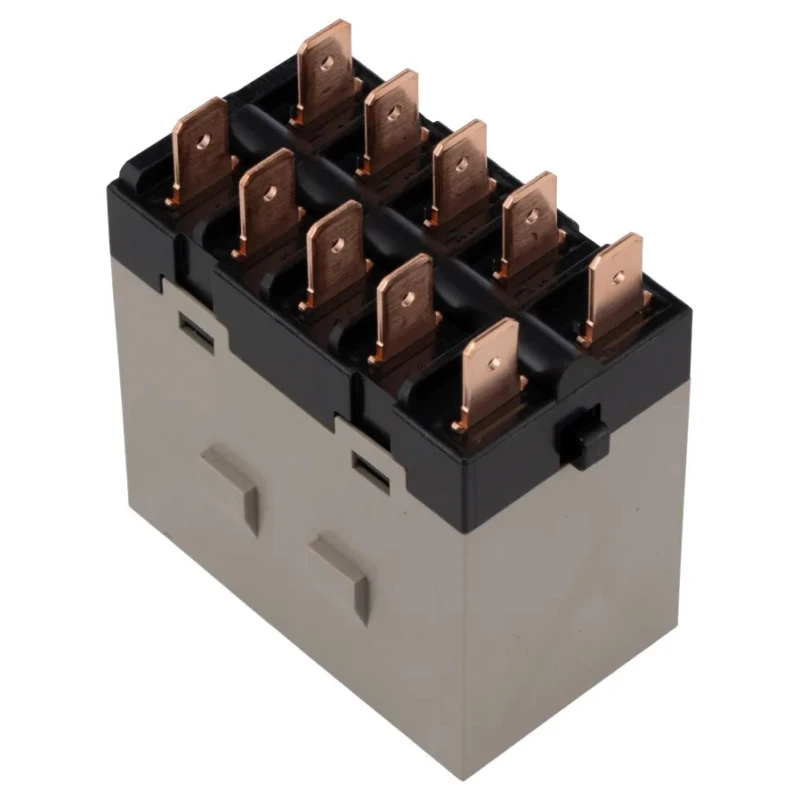 Omron Panel Power Relay with 240V Coil, 25A Switching Current, 4 Normally Open Contacts, Silver Alloy G7J-4A-T 24VDC