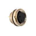Bulgin Industrial Circular Connector Buccaneer M16 Series 3 Contacts Rear Mount Socket Female IP67 