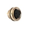 Bulgin Industrial Circular Connector Buccaneer M16 Series 3 Contacts Rear Mount Socket Female IP67