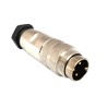 Bulgin Buccaneer M16 Series Circular Connector, 8 Contacts In-Line Plug Male, IP67 Rated, Solder PXMBNI16FIM08ASC