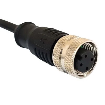 Bulgin Sensor Actuator Cable Female 12 way Straight to Unterminated 5 way Free End, 1m PXPPVC12FBF12ACL010PVC