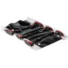 RS PRO 6 Piece T Metric Hex Key Set Chrome Vanadium Steel Chemical Black Finish 2.5 mm to 8.0 mm 144-7565