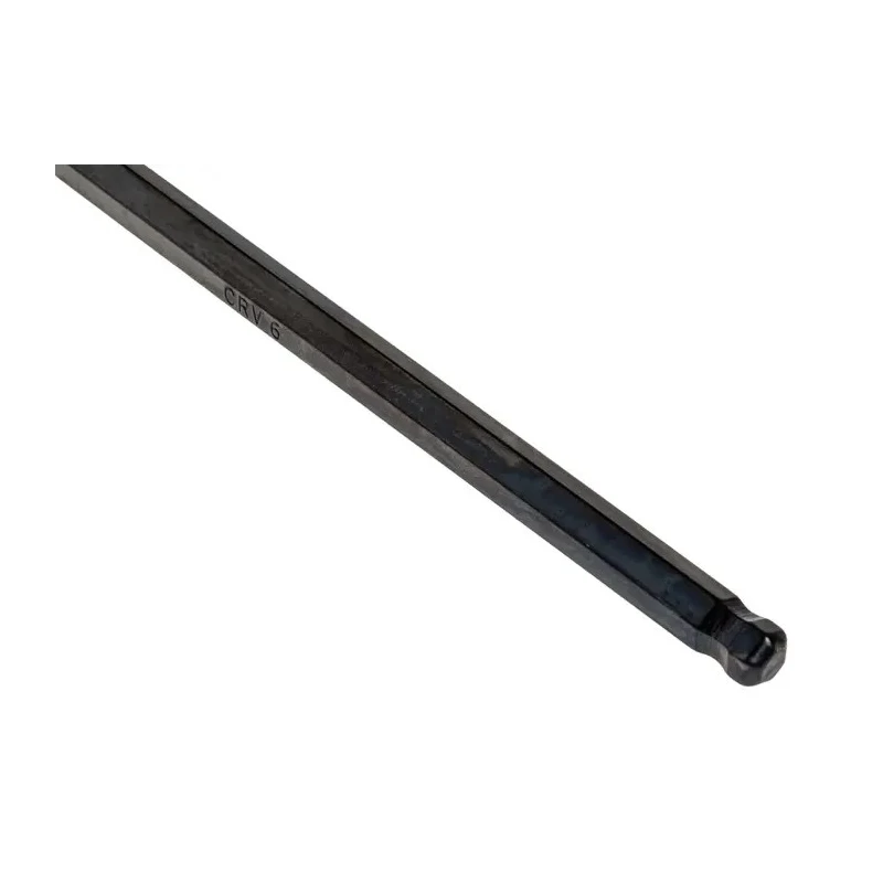 RS PRO 6 Piece T Metric Hex Key Set Chrome Vanadium Steel Chemical Black Finish 2.5 mm to 8.0 mm 144-7565