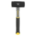 Stanley Carbon Steel Head Lump Hammer with Fibreglass Handle, 1.5 kg, 260mm Overall Length STHT0-54128