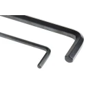 Wera 9 Piece L Metric Hex Key Set, Extra Long Arm, Hex Ball End, Chrome Vanadium Steel Black Finish 144-7564