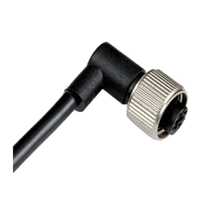 RS PRO Female 4 Way Right Angle to Unterminated Free End Sensor Actuator Cable 5 m 60V 4A Polyurethane Jacket Black 144-7594