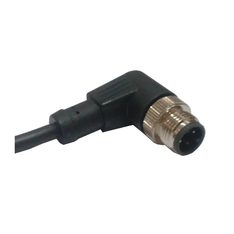 RS PRO Male 4 Way Right Angle to Unterminated Free End Sensor Actuator Cable 5m 250V IP67 4A 144-7595