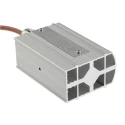 STEGO 200 °C Enclosure Heater 230V AC 50W Output, 50W Input DIN Rail Mount 48mm x 80mm 02031.0-00
