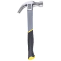 Stanley Carbon Steel Head Claw Hammer with Fibreglass Handle, 570g, 330mm Overall Length STHT0-51310