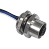 RS PRO Circular Connector Panel Mount 5 Contacts M12 Socket Female IP67 60V 4A 144-7602