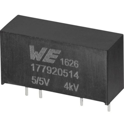 Wurth Elektronik 5-Channel Buck Boost Switching Regulator Fixed 4.5V-5.5V Input 5.25V Output 7-Pin SIP 177920514