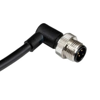 RS PRO Male 4 way Right Angle to Unterminated Free End Sensor Actuator Cable 5 m 250V 4A IP67 144-7596