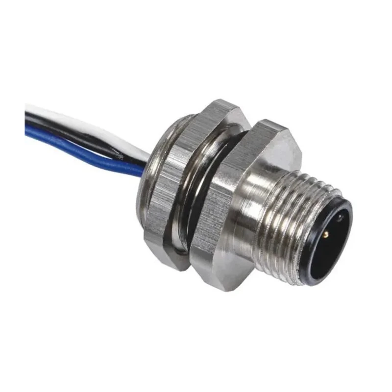RS PRO Circular Connector 4 Contacts Panel Mount M12 Plug Male IP67 250V 4A RS PRO 144-7604