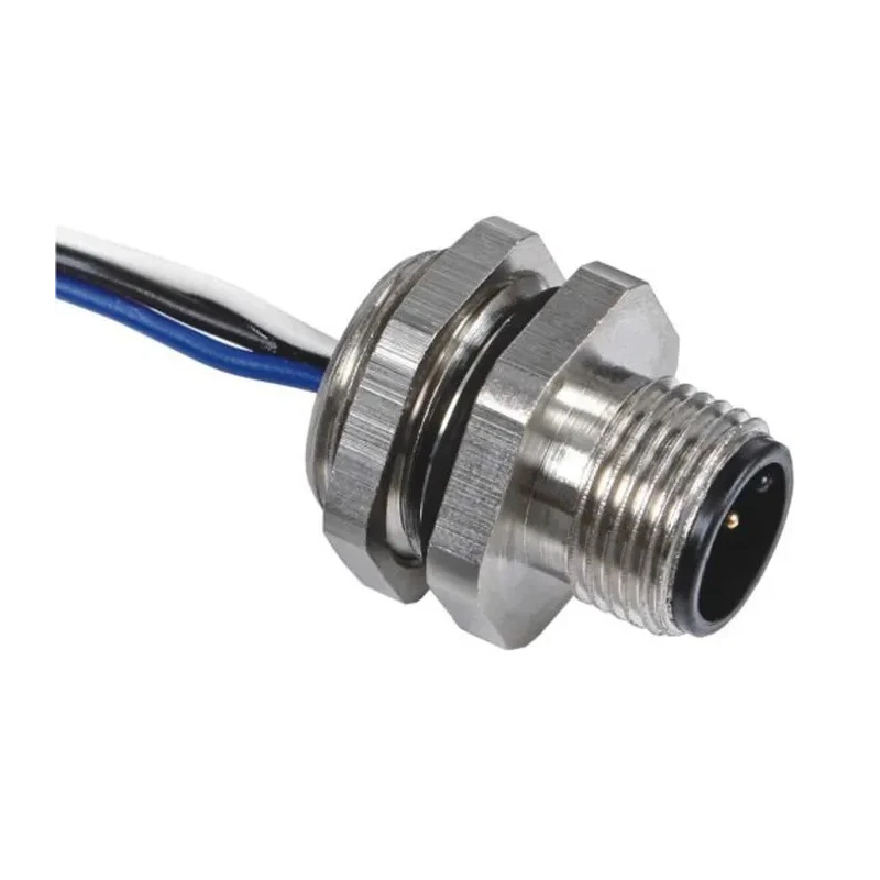 RS PRO Industrial Circular Connector M12 Plug Male, 5 Contacts, Panel Mount, IP67, 60V, 4A 144-7605