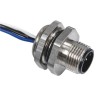 RS PRO Industrial Circular Connector M12 Plug Male, 5 Contacts, Panel Mount, IP67, 60V, 4A 144-7605