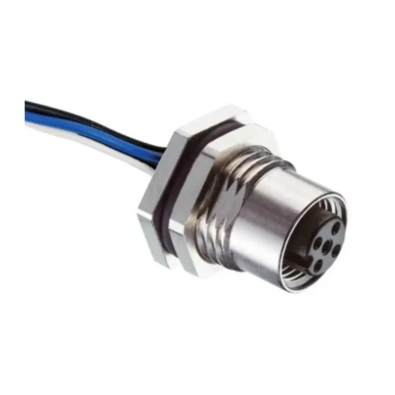 RS PRO Female 5 Way Straight to Female Unterminated Sensor Actuator Cable 300mm 60V 144-7624