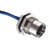 RS PRO Female 5 Way Straight to Female Unterminated Sensor Actuator Cable 300mm 60V 144-7624