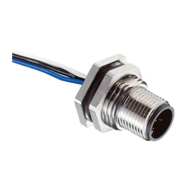 RS PRO Circular Connector 4 Contacts Panel Mount M12 Plug Male IP67 250V 4A 144-7625