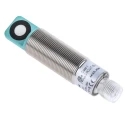 Pepperl + Fuchs Threaded Barrel Ultrasonic Proximity Sensor Compact Range M18S 30V 150mA PNP 6GR6221-3AB00-PF