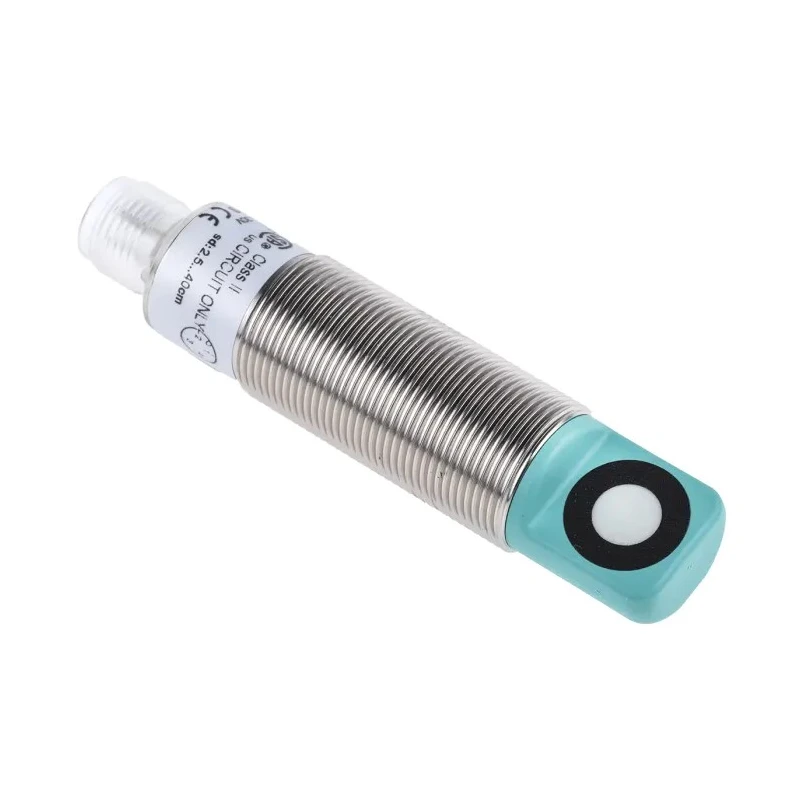 Pepperl + Fuchs Threaded Barrel Ultrasonic Proximity Sensor Compact Range M18S 30V 150mA PNP 6GR6221-3AB00-PF