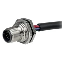 RS PRO Circular Connector, 12 Contacts, Panel Mount, M12 Connector, Plug, Male, IP67, 30V, 1.5A 144-7633