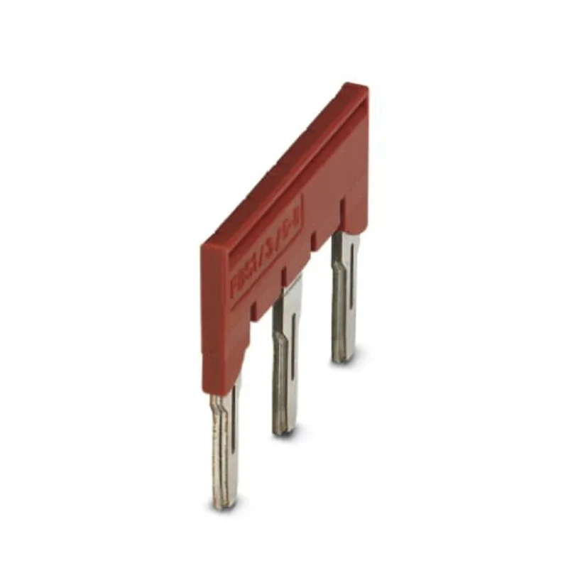 Phoenix Contact Red Copper Jumper Bar for Use with DIN Rail Terminal Blocks 3032389