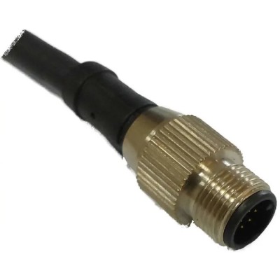 RS PRO Male 12 Way Straight to Unterminated Free End Sensor Actuator Cable, 2m, Polyurethane Jacket, Black, 30V 144-7667
