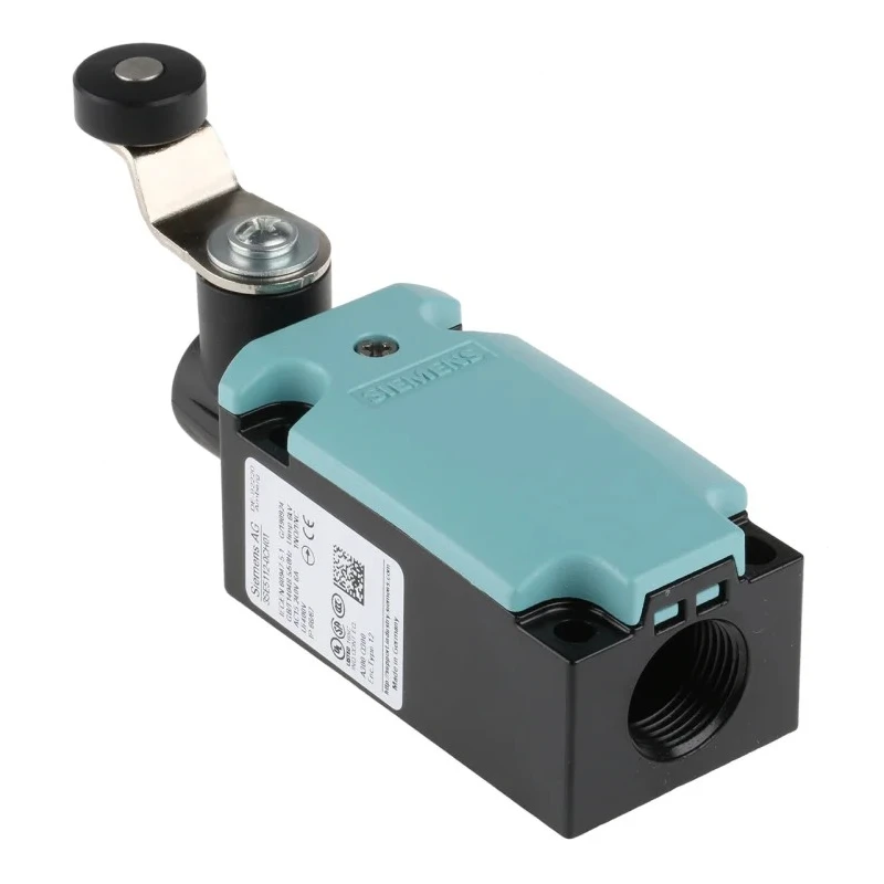 Siemens 3SE5 Series Roller Lever Limit Switch, SPDT, Metal Housing, IP66, IP67, 400V ac, 10A 3SE5112-0CH01