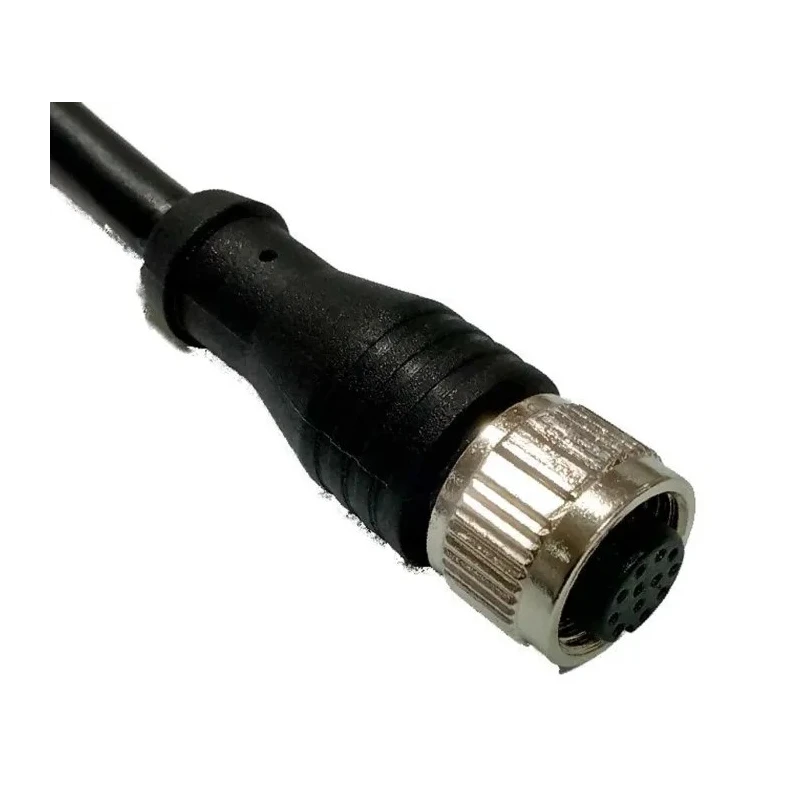 RS PRO Female 12 Way Straight to Unterminated Free End Sensor Actuator Cable, 2 m, Polyurethane Jacket, Black, 30V 144-7675