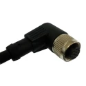 RS PRO Female 12 Way Right Angle to Unterminated 12 Way Free End Sensor Actuator Cable 30V 4A 2m 144-7681