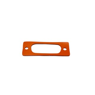 Norcomp D-Sub Connector Accessory Sealing Flange IP67 Carbon Black Reinforced Polypropylene SFP6 