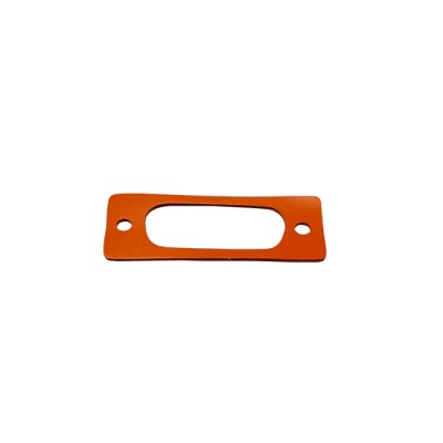 Norcomp D-Sub Connector Accessory Sealing Flange Female, IP67 Carbon Black Reinforced Polypropylene SFP67SS
