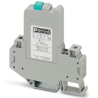Phoenix Contact CLIPLINE UT 6-TMC Thermal Circuit Breaker 6A Current Rating 1-Pole DIN Rail Mount 0916608