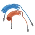 Legris Polyamide Orange Recoil Hose 2 m Length 6mm Tube Outside Diameter 4mm Tube Inside Diameter 80°C Max 1470P06 07 13
