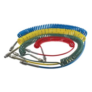 Legris Polyurethane Red 2 m Recoil Hose, 70°C 1470U10 03 13