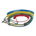 Legris Polyurethane Yellow 4 m Recoil Hose 8mm OD 5mm ID 70°C 1471U08 05 13
